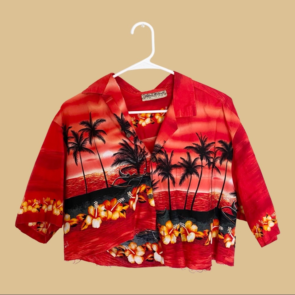 Hawaiian Crop Top